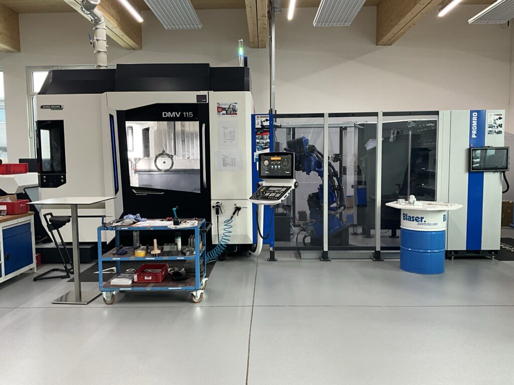 Shopfloor des Ceratizit Technologiezentrums