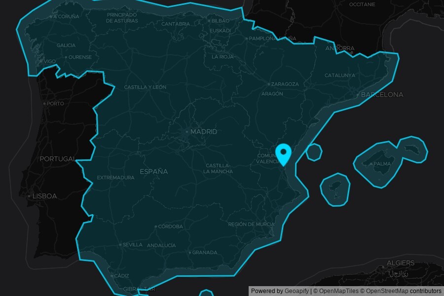 INTOOLGES coverage across Spain